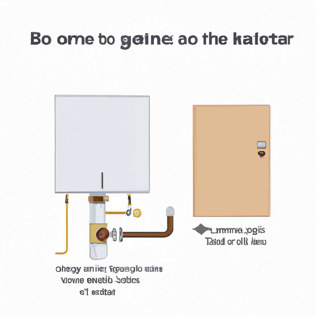 Правила установки газового котла